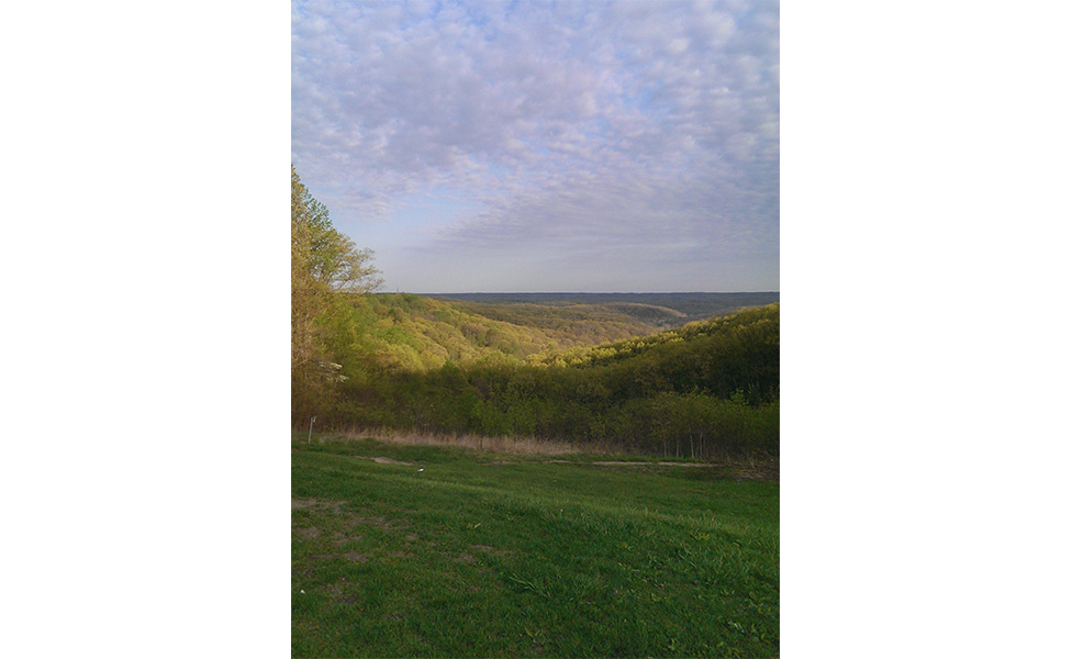 There are beautiful views of Brown County's rolling hills at Hesitation Point in Brown County State Park. | Photo by Miranda Addonizio