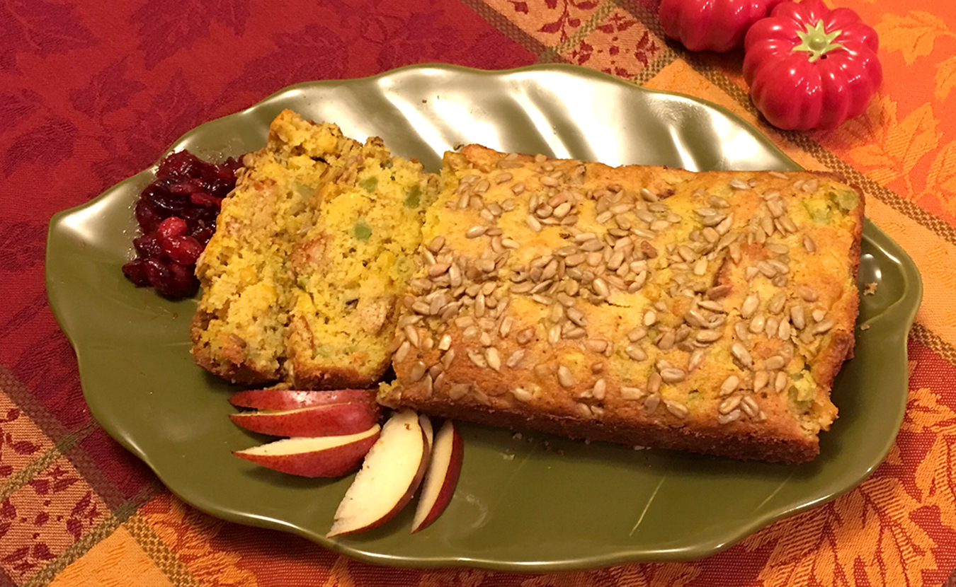Ruthie Cohen's Stuffing Loaf, an alternative to stuffing made from the bird's cavity. | Photo by Ruthie Cohen