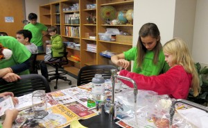 For six Saturdays each fall and spring, kids ranging in age from kindergarten to eighth grade take over college classrooms while attending Saturday Science Quest for Kids and Saturday Art School. | Courtesy photo