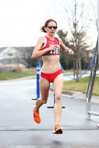 After Saturday, Weber will have run four marathons in 16 months. While training, she runs roughly 100 miles per week and has many methods of cross-training. | Courtesy photo