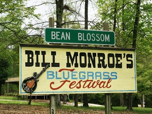 This year marks the 50th anniversary of the Bill Monroe Memorial Bean Blossom Bluegrass Festival. | Photo by Samantha Eibling