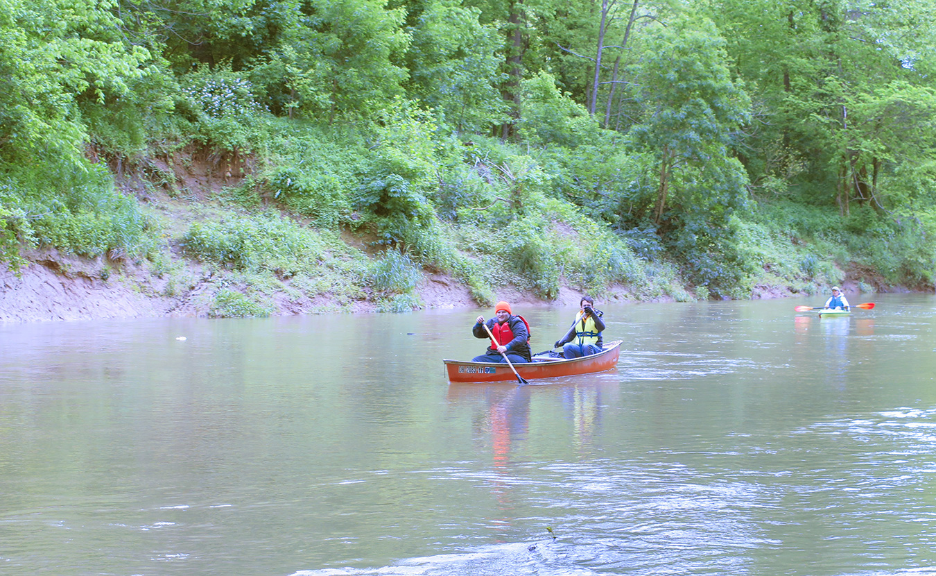 Michael Waterford says some of the best outdoor excursions can be had in southern Indiana. In this introduction to paddling, he offers suggestions on how to get on local lakes and rivers. It’s the first step, he says, to saving them. | Photo by Limestone Post