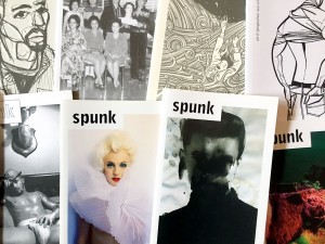 A selection of covers of Aaron Tilford's "Spunk" art magazine. Tilford wrote in its 10th issue that the intention has always been “to inspire, to explore, to create, and to see things in a new way.” | Courtesy photo