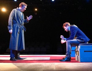 Princes William and Harry in Cardinal Stage Company's "King Charles III." | Courtesy image