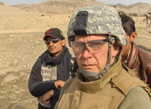 Author Doug Wissing in Afghanistan. | Photo courtesy of Indiana National Guard Agribusiness Development Team