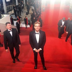 Jaeger, at Cannes. | Courtesy photo