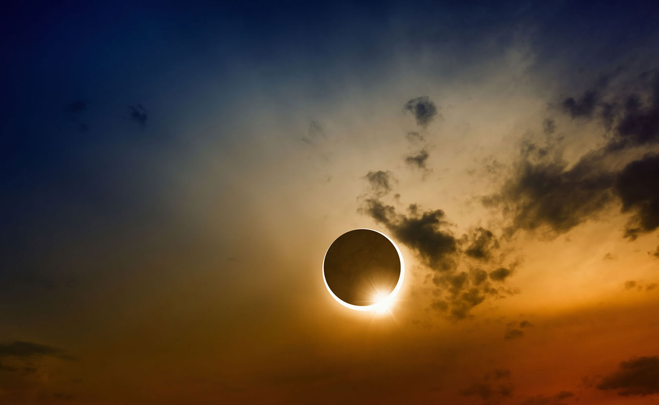 On August 21, the moon will totally eclipse the sun as it travels across America from west to east. Around Bloomington, people will witness a 94 percent eclipse, but there are many places and ways to experience this rare event — either the partial or total eclipse — not far from Bloomington. | Copyright: _ig0rzh_ / 123RF Stock Photo