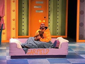 Actor Jason Slattery makes his Cardinal Stage debut as Garfield.