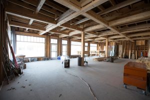  The room facing Rogers Street will be the Pictura Gallery space. | Photo by Chaz Mottinger, courtesy of Pictura Gallery