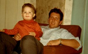 Troy Maynard (pictured here as a child with his father) spent many years angry at his troubled father, but that changed when Troy began having children and realized fatherhood wasn’t just putting “bad drawings on your fridge.” | Courtesy photo