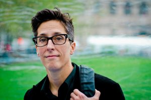 Alison Bechdel is the author of 'Fun Home' and the comic strip 'Dykes to Watch Out For' and is also the creator of the Bechdel Test. | Photo by Chase Elliott Clark