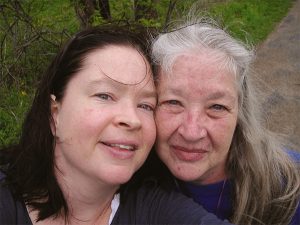 Ann, right, with her daughter Sarah Barlow Yongprakit in 2011. | Courtesy photo