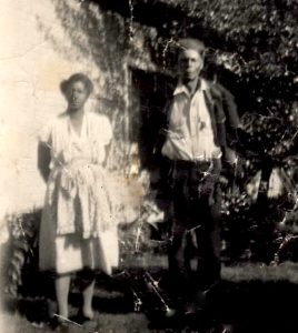 Booker's family has had roots in south-central Indiana for more than 150 years. Pictured here are his great-grandparents Tillie and Everett. | Courtesy photo