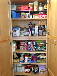 Ruthie's well-stocked pantry allows her to avoid last-minute grocery trips. | Photo by Ruthie Cohen