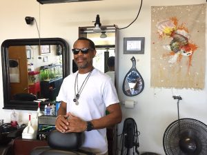 Jerrold J. Willis runs JW & Company Barbershop, one of the original tenants of Artisan Alley’s 2nd Street location. | Limestone Post