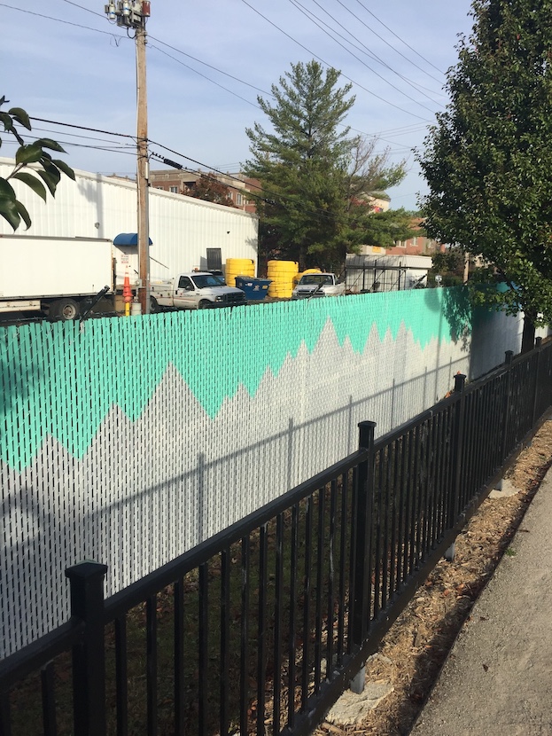 The B-Line Trail (2016), between West 3rd and 4th streets, artist — Drew Etienne