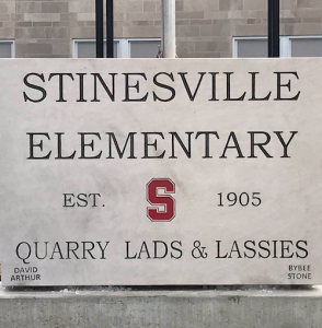 Stinesville students, from elementary through high school, went by the Quarry Lads and Lassies.