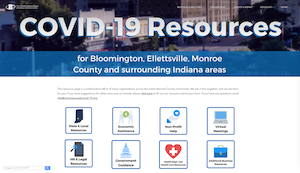 The Greater Bloomington Chamber of Commerce has compiled an extensive list of COVID-19 resources on its website.