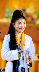 Lotus Blossoms brought Yungchen Lhamo, a renowned Tibetan singer-songwriter, to Medora, Indiana. | Photo courtesy of Yungchen Lhamo