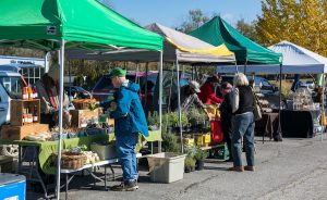 Bloomingfoods Co-op pulled together a temporary market at its east-side location after Mayor John Hamilton shut down the Bloomington Community Farmers’ Market for two weeks last summer.