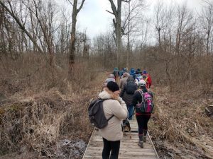 WINGS’s first event was in January, a hike in Flatwoods Park just west of Ellettsville, in 15-degree weather. | Courtesy photo