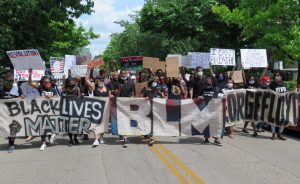 On June 5 in Bloomington, a peaceful march and protest called 'Enough Is Enough' was held in response to nationwide police brutality against People of Color. Organizers emphasized that, while people’s energy at the event was encouraging, more needs to be done in the fight for racial justice.