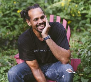In 2015, Natasha Komoda photographed local poet Ross Gay (above) for an LP story by Brian Hartz. Since then, some of Natasha's photos have been republished in national publications. | Photo by Natasha Komoda