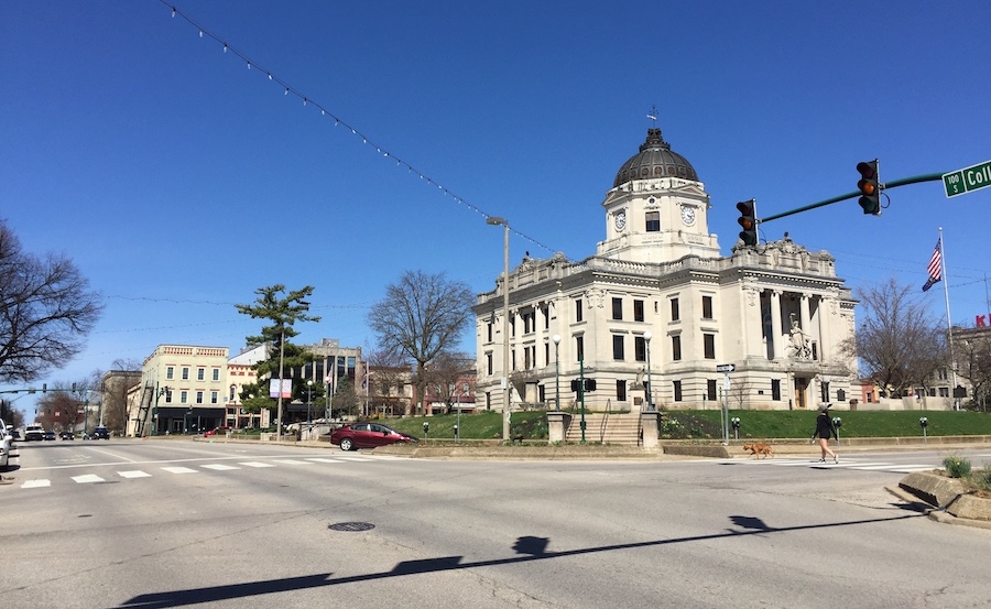 A photo from March 25, 2020, showing an empty College Avenue when people were advised to stay at home due to the novel coronavirus. Since then, isolation has affected many people's mental health. | Limestone Post