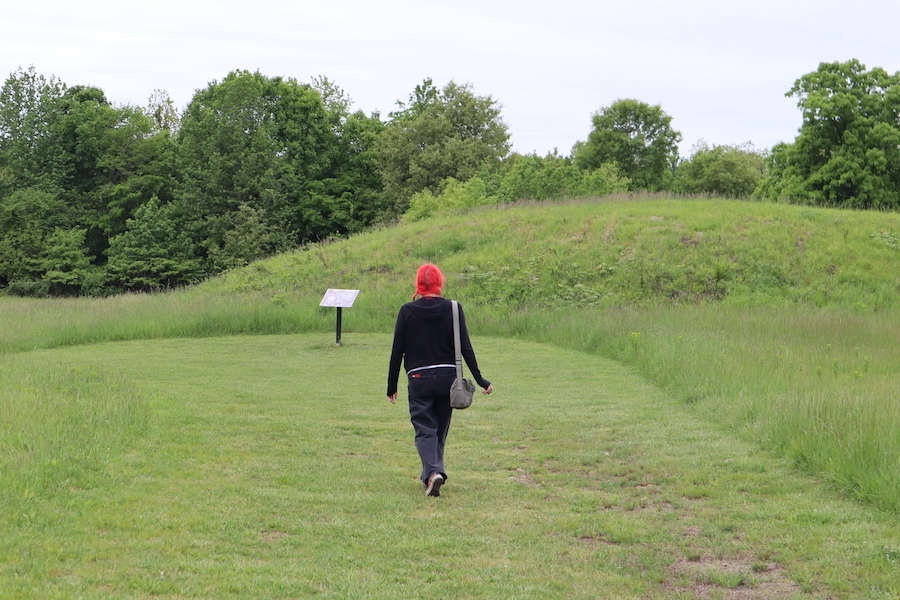 As a Native American born and raised in Indiana, historian Laura Martinez (pictured) says Angel Mounds is a sacred place for many Native American people, and they should have the same freedom to practice their spiritual beliefs as any other American. | Courtesy photo