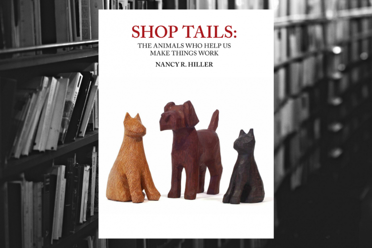 Nancy Hiller’s latest book, ‘Shop Tails: The Animals Who Help Us Make Things Work,’ is ostensibly about the animals who have accompanied her during her distinguished career as a woodworker. But as reviewer Yaël Ksander writes, ‘Rebel Girl’ Hiller has done this before: use her craft to talk about broader issues. In this case, ‘Shop Tails’ isn’t just another publishing achievement, ‘it’s an artifact of the deep healing Hiller knew she could no longer put off.’