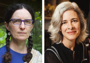 The debut novels by Indiana authors Denise Breeden-Ost (left) and Greta Lind are “deceptively conventional,” writes Yaël Ksander. | Courtesy photos