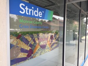 The Stride Center at 312 N. Morton St. in Bloomington will accept individuals needing stabilization services, as one of the three elements in the 988 implementation plan. The first element, regional call centers (988), are up and running. The second element, a crisis mobile team response, has been delayed until staffing issues are resolved. | Limestone Post