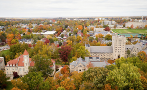 Photo of the IU campus featured in Auggie O’Brien-Zink’s “sense of place” video.