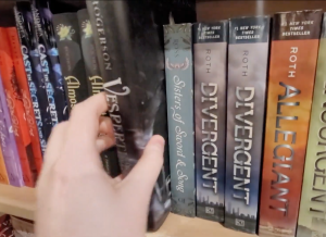 Screen shot from Lilly Laudeman’s video about her “sense of place,” Morgenstern’s Books.