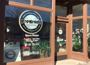 PopKorn Kernel with a Twist can be found at a kiosk in Bloomington College Mall and the store (pictured) at 122 S. College Ave., one block south of the courthouse square. | Limestone Post