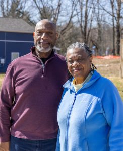 Work will start soon on Cornelius and Jolene Wright's new home in the Osage Place neighborhood. | Photo by Jim Krause