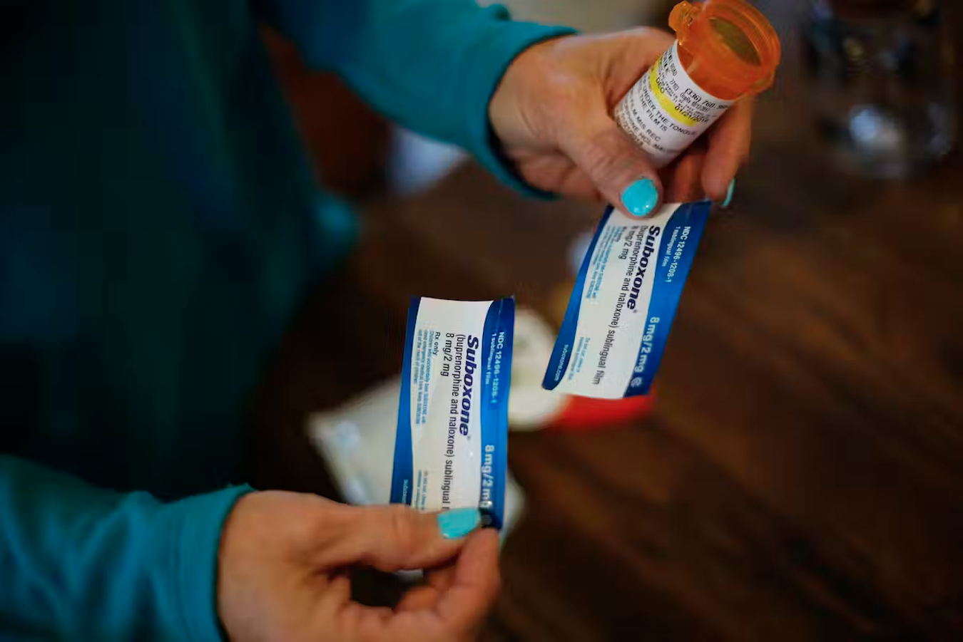 Suboxone is a medicine containing buprenorphine and naltrexone. One myth about opioid use disorder is the belief that using medication is the same as using opioids to get high. | Photo by Eamon Queeney/The Washington Post via Getty Images