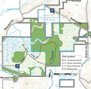 Beanblossom Bottoms Nature Preserve in Monroe County | Map courtesy of Sycamore Land Trust