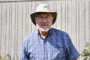 Pete Lenzen, the director of the Bloomington Refugee Support Network. | Photo by Olivia Bianco