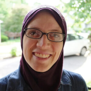 Anna Maidi, refugee point person for the Islamic Center of Bloomington | Courtesy photo