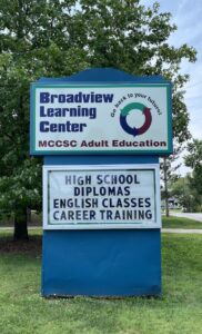 Broadview Learning Center on Bloomington’s southwest side offers adult education programs, including high school equivalency diploma classes, English-language learning classes (ESL), and career training. | Limestone Post