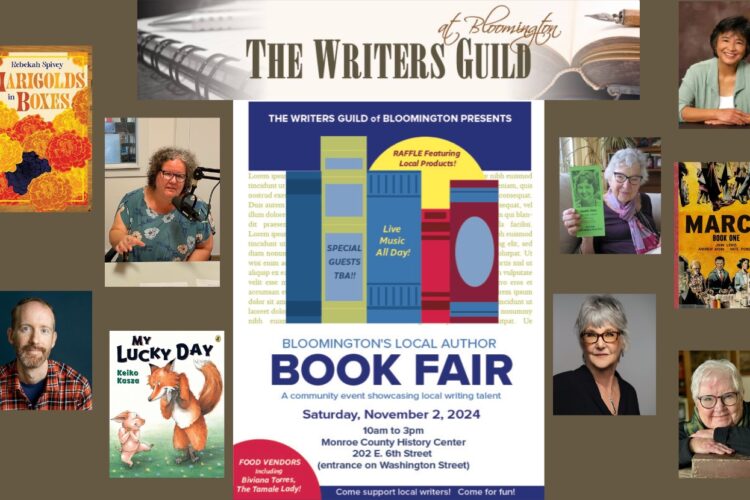 The Writers Guild at Bloomington is hosting the inaugural Local Authors Book Fair on November 2 at the Monroe County History Center. Readers can talk with 30 authors who have published in a number of genres and formats. Michael G. Glab interviewed several of the participants for this preview.