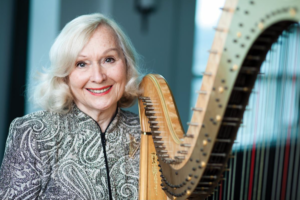 Susann McDonald is a world-renowned harpist, Distinguished Professor Emerita of Harp at Indiana University, and founder of the USA International Harp Competition. | Courtesy photo