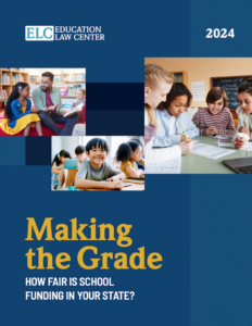 The Education Law Center’s “Making the Grade” <a href="https://edlawcenter.org/wp-content/uploads/2024/12/Making-the-Grade-2024.pdf" target="_blank">report</a> is an annual evaluation of state school funding. In its latest report, Indiana earned a C for school funding adequacy and fairness and D for effort.